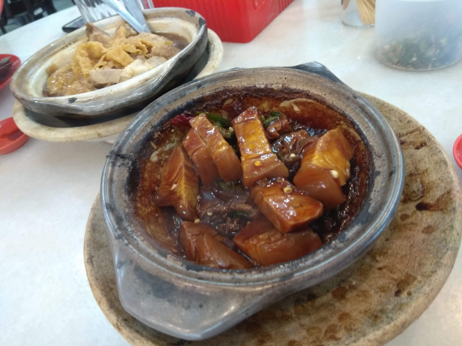 葱油豆腐